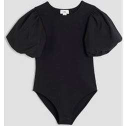 River Island Girls Black Puff Sleeve Bodysuit