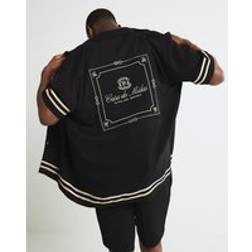 River Island Regular Fit Midas Shirt - Black