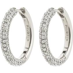 Pilgrim Tatum Large Hoops Silverplated - Sølver Plated