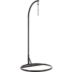 Beliani Hanging Chair Stand Metal Black