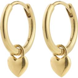 Pilgrim Alaia Earrings Goldplated Dam Örhängen - Guld