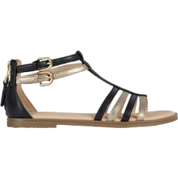 Geox Girl's Skarly - Black/Platinum