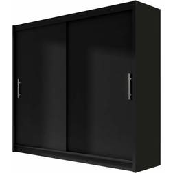Scandinavian Choice Bega Black Garderob 180x215cm
