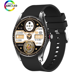 Chronus Smartwatch 1.43 AMOLED Fashion Black