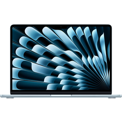 Apple MacBook Air, 13-inch, M4 chip, 10-core CPU, 10-core GPU, 16GB Unified Memory, 512GB SSD Storage Sky Blue
