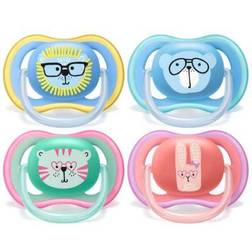 Philips Avent Ultra Air Pacifier 6-18m 2-pack Blue/Pink