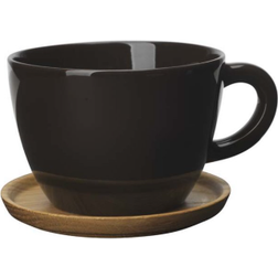 Rörstrand Höganäs Keramik Graphite Grey Matte Mugg 50cl