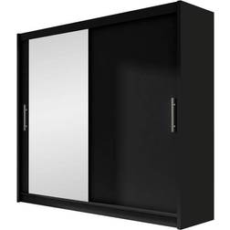 Scandinavian Choice Bega Black Garderob 180x215cm