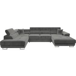 Mirjan24 Torezio Bis Silver Soffa 346cm