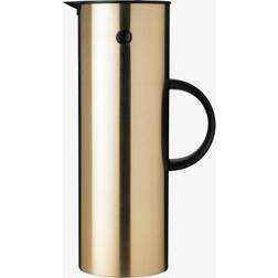 Stelton EM77 Classic Brushed Brass Thermo Jug 1L