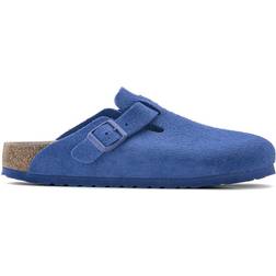 Birkenstock Boston Suede Leather - Ultra Blue