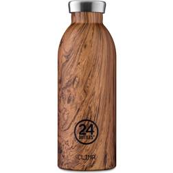 24 Bottles Clima Sequoia Wood Vattenflaska 0.5L