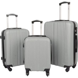 Groundlevel Stripe Set of 3 - Silver