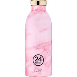 24 Bottles Clima Marble Pink Vattenflaska 0.5L