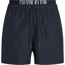 Calvin Klein Intense Power Double Waistband Swim Shorts - Dark Sapphire