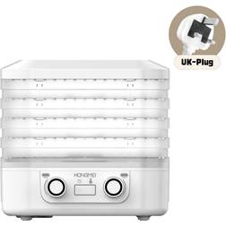 Tooarts 5-Tray Food Dehydrator Adjustable Temperature