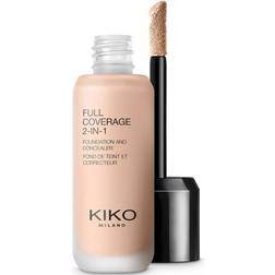 KIKO Milano Full Coverage 2-In-1 Foundation & Concealer #20 Cool Rose