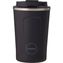 AYA&IDA CUP2GO Matte Black Termosmugg 38cl