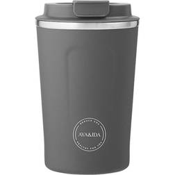 AYA&IDA CUP2GO Dark Grey Termosmugg 38cl