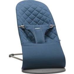 BabyBjörn Bouncer Bliss Classic Quilt Cotton Midnight Blue
