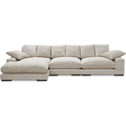 Plunge Cappuccino Sofa 147.5" 3 Seater