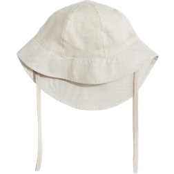 H&M Linen Sun Hat - Light Beige (1270783003)