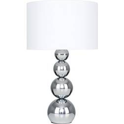 MiniSun Chagnon White Table Lamp 36cm