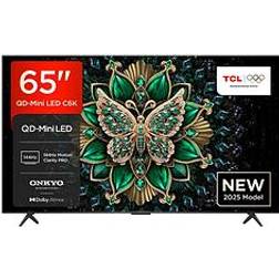 TCL 65C6K-UK 65-Inch C6K Premium QD-Mini LED Google TV