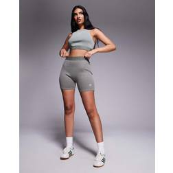 adidas Originals Ribbed Booty Shorts Washed - Green