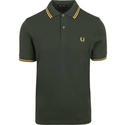 Fred Perry Twin Tipped Fp Shirt Crt Green - Grön