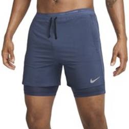 Nike Dri-Fit Hybrid 5 Inch Løbeshorts - Blå