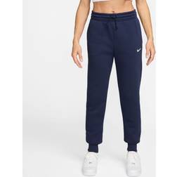 Nike Phoenix Fleece Mid-Rise Tracksuit Bottoms - Blue