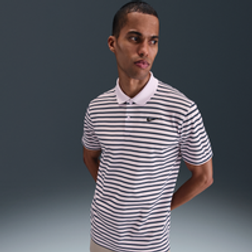 Nike Dri-FIT Victory Striped Golf Polo - Purple