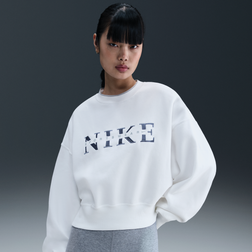 Nike Graphic Swoosh Crew Sweatshirt - White