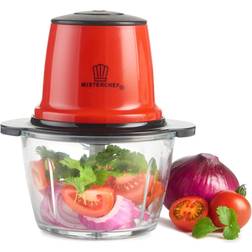 MisterChef Mini Food Chopper Red