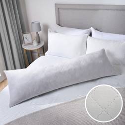 OHS Matte Velvet Pinsonic Bolster Grey Ergonomic Pillow