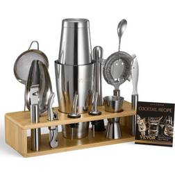 VEVOR Cocktail Shaker 13 Pcs Bartender Kit Bar Set