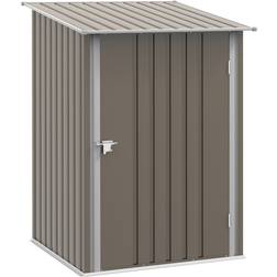 OutSunny Metall Gerätehaus Aus Stahl 100x103x160 cm (Gebäudefläche )