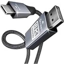 BENFEI USB-C Typ-C Typ-C DisplayPort Cable 8K 60Hz 4K 144Hz