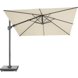 Platinum Sun & Shade Premium Hängparasoll Antracit 300x300 cm Beige