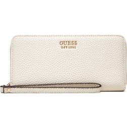 Guess Große Damen Geldbörse Brenton Slg SWPG96 - Écru