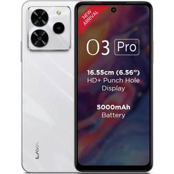 Lava O3 Pro White 4 GB RAM 128 GB 50 MP