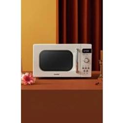 Living and Home 800W 20L Retro Microwave Oven