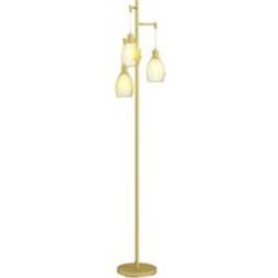 Homcom Industrial 3-Light 30x30x170.5 cm Floor Lamp