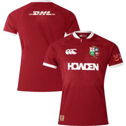 Canterbury Mens British Irish Lions Players Jersey Red