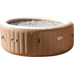 Intex Vasca Idromassaggio Gonfiabile 28426EX Spa Idromassaggio Bubble Massage 4 Posti 196x196x71 cm
