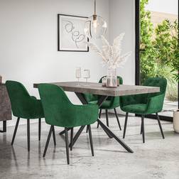 More4Homes Donni Table And Chairs Of 6 Dining Set