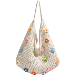 Shein Summer New Beach Holiday Style Casual Fashion Straw Tote Bag For Women, Large Capacity Shoulder Shopping Handbag, Beach Necessities, Beach Essentials,Beach Stuff & Summer Essentials, Newest Holiday Bag
