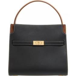 Tory Burch Small Lee Radziwill Double Bag - Black