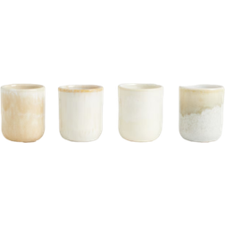 H&M Light Beige Espresso Cup 12cl 4pcs